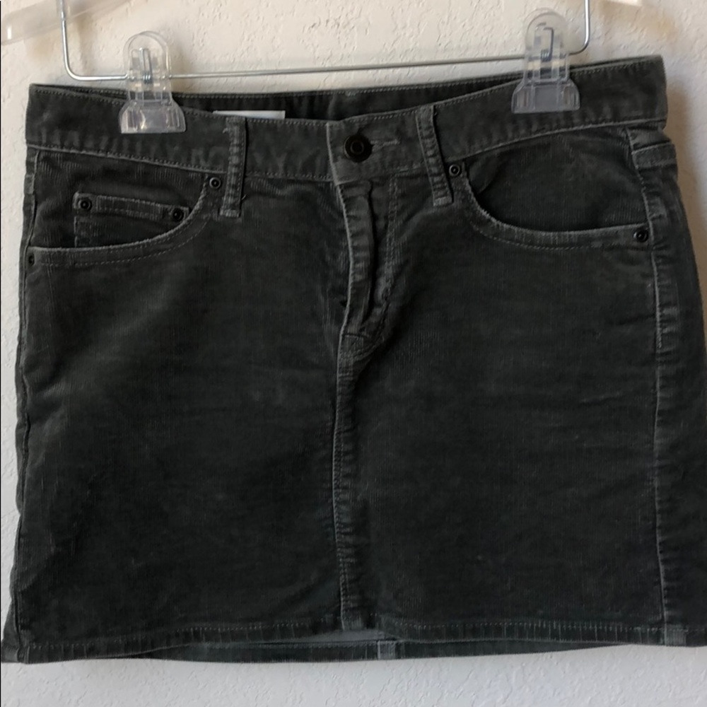 Cord skirt
